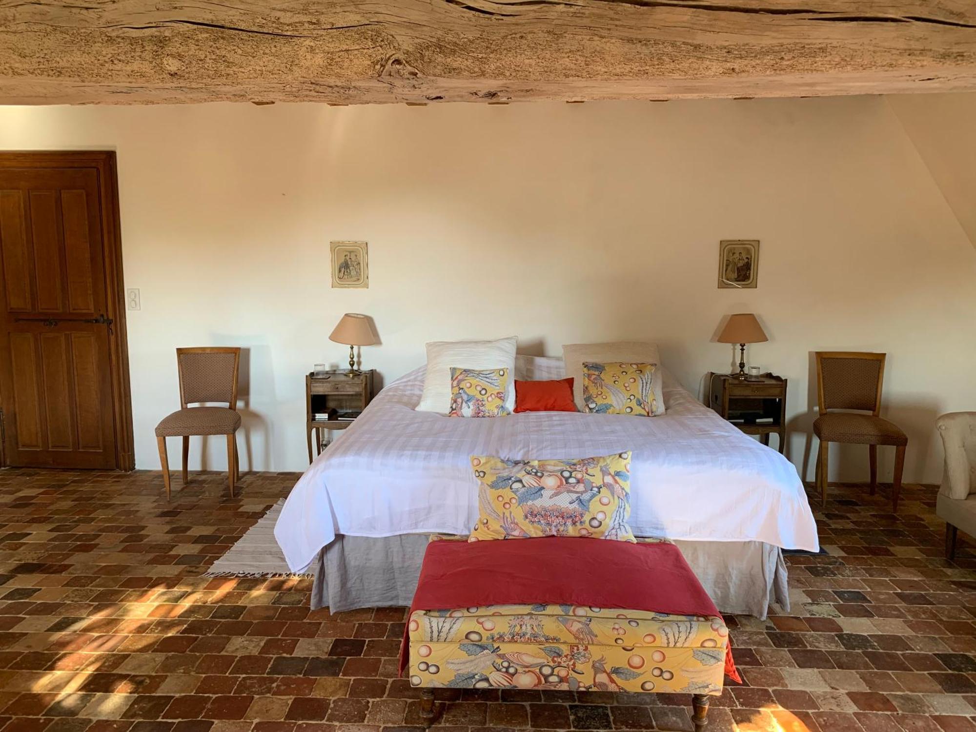 Chateau De La Faverie Chambres D Hotes Beaumont-Pied-de-Boeuf  Chambre photo
